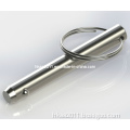 Galvanized Steel Trailer Self-Locking Hitch Pin with Ring